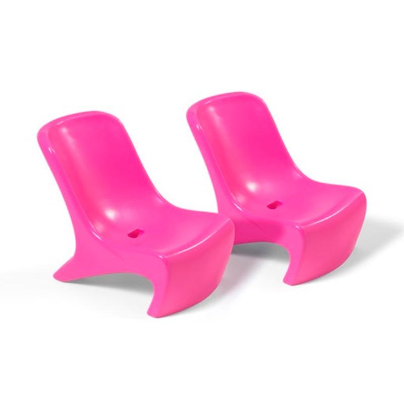 ستب2 - كرسي جونيور شيك قطعتين لون وردي