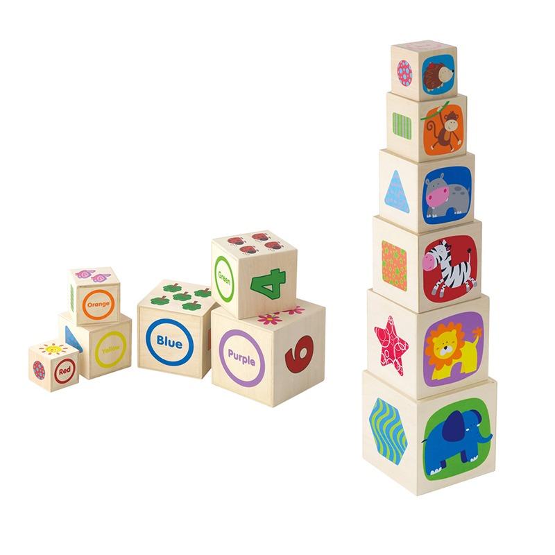 VIGA Nesting And Stacking Blocks