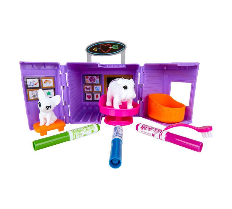 Crayola Scribble Scrubbie Pets Tattoo Shop