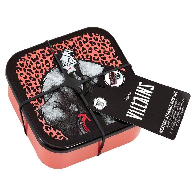Disney Villains Plastic Storage Set Villains