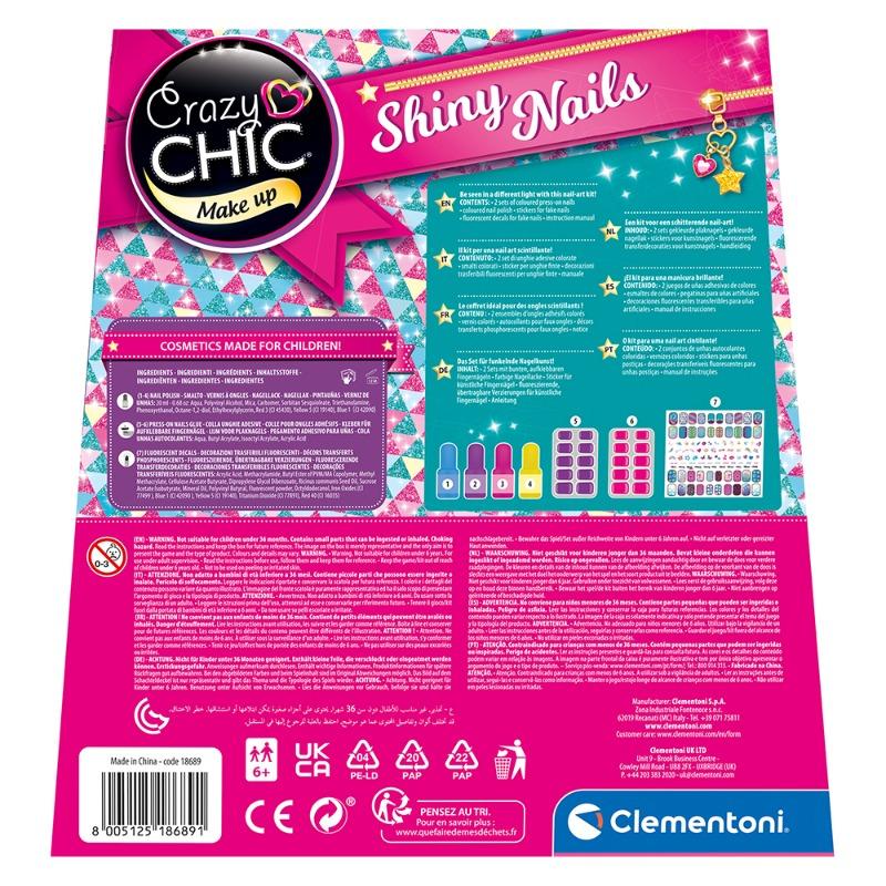 مجموعة الأظافر اللامعة من كريزي شيك