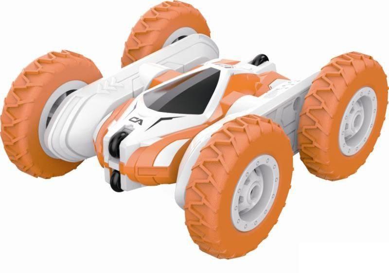 D Power Mini RC Stunt Car Cyan Spin 630 - Orange