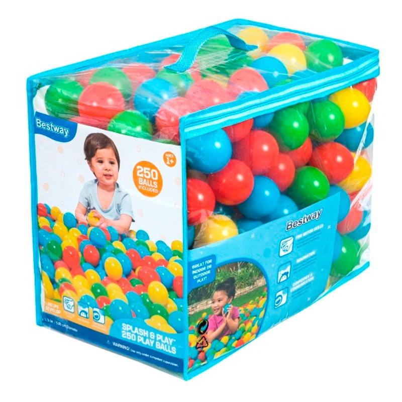 Bestway Splash And Play Balls - 250 Pieces