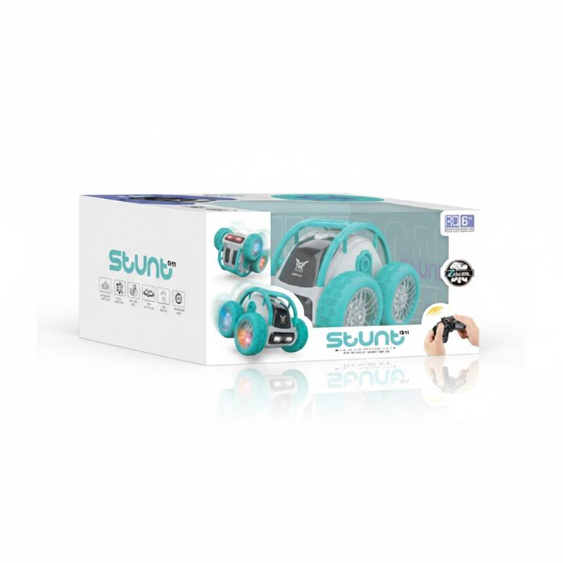 2.4G Flip Skeleton Stunt Car with Light