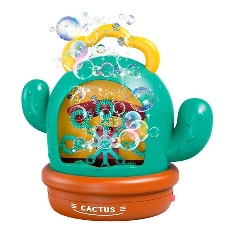 LF Cactus Shaped Automatic Bubble Machine