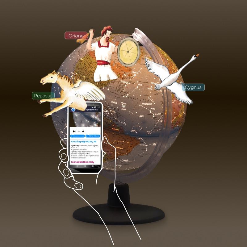 Tecnodidattica Constellation AR Globe With LED