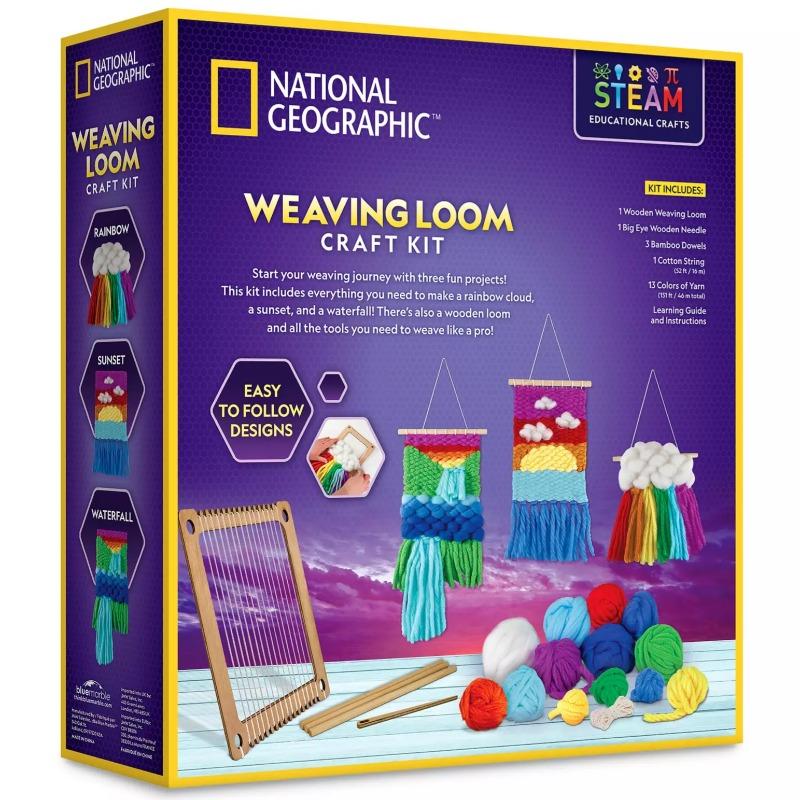 National Geographic Weaving Loom Craft Kit