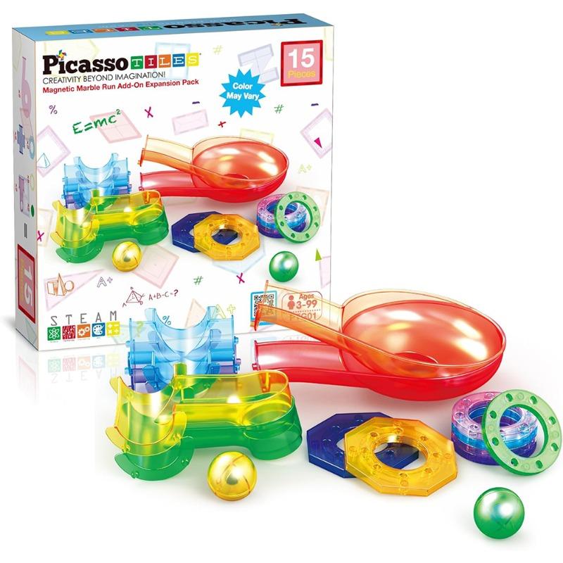 Picasso Magnetic Marble Run Exp Pk 15pcs