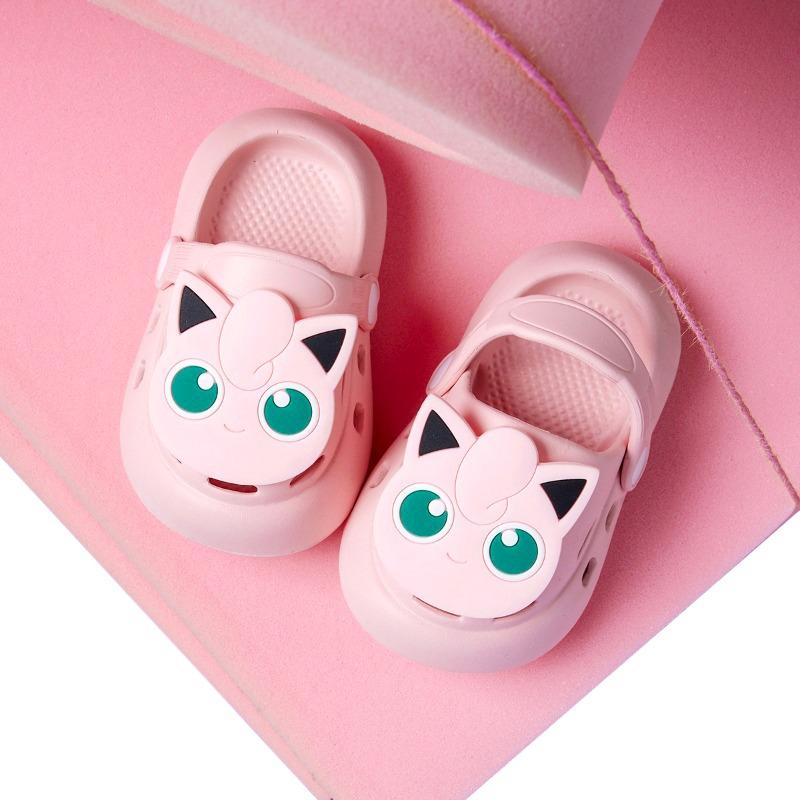 Cheerful Mario Pokemon Crocs Pink Colors