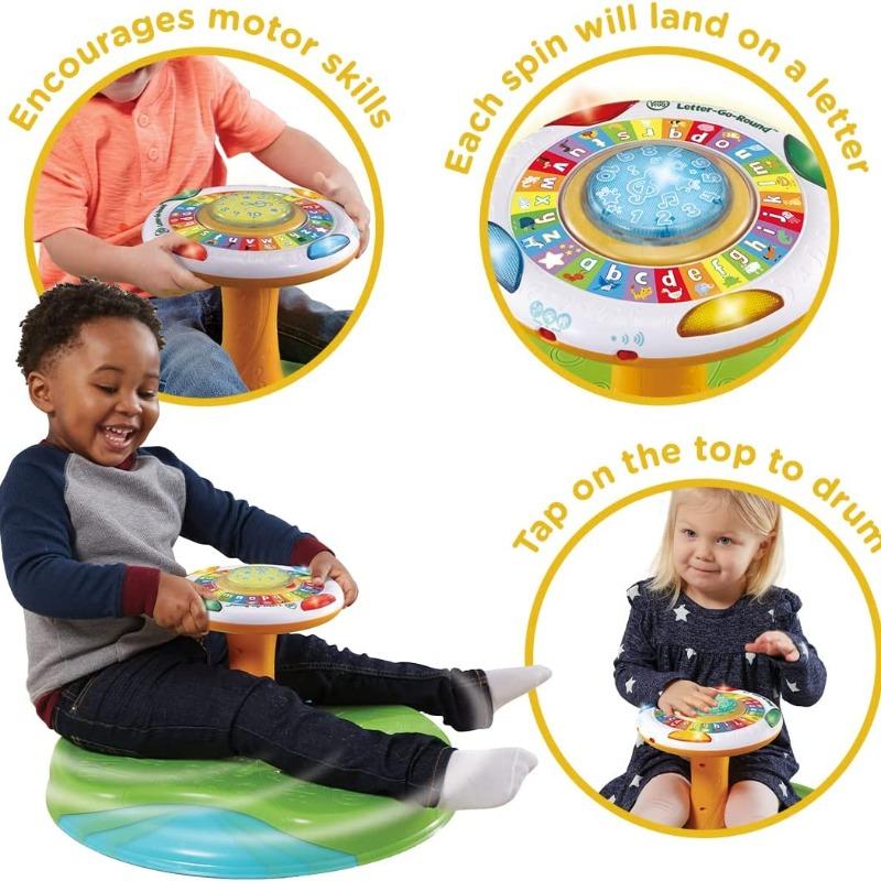 LeapFrog Letter Go Round Spin and Learn