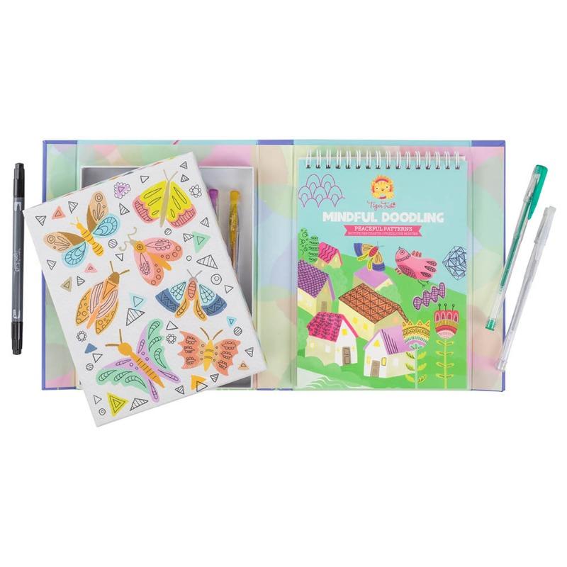 Tiger Tribe - Mindful Doodling - Peaceful Patterns