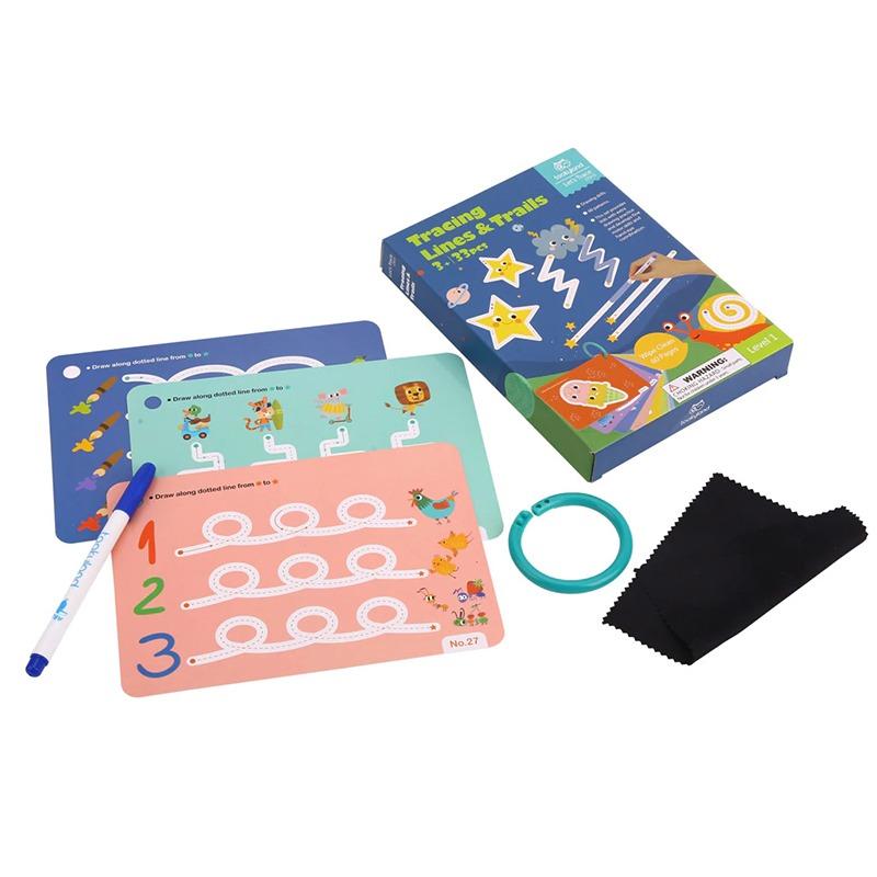 توكي لاند - مجموعة لعب المسارات و الخطوط 33 قطعة