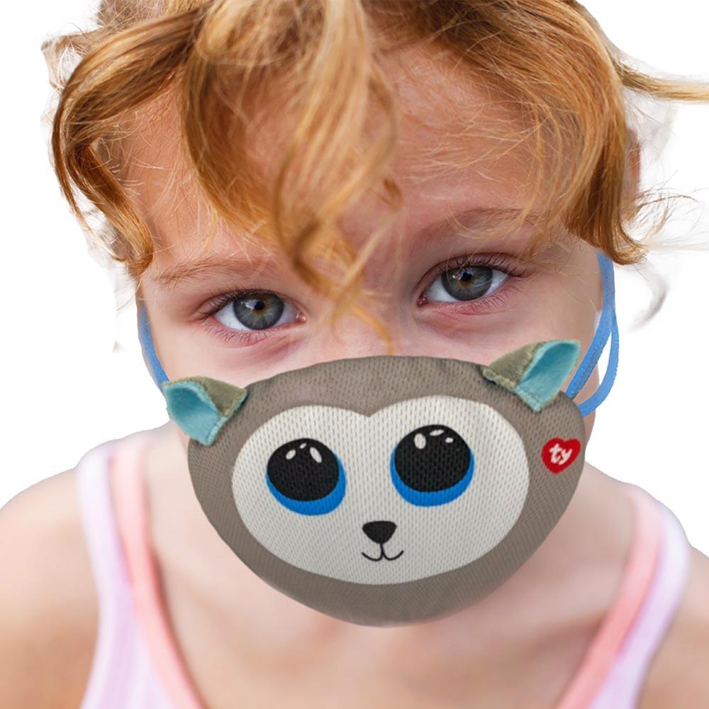 Ty Panda Beanie Boo Face Mask - Slush