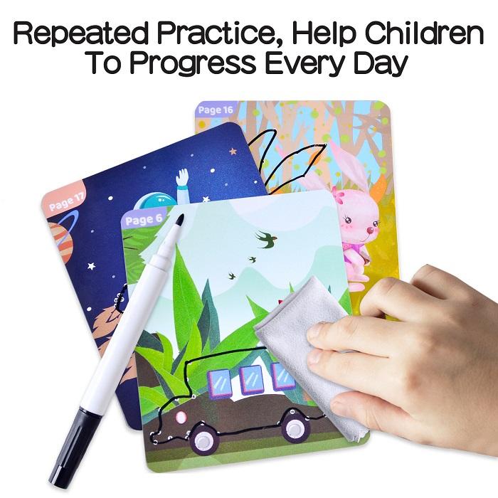 أنشطة توصيل النقاط للأطفال