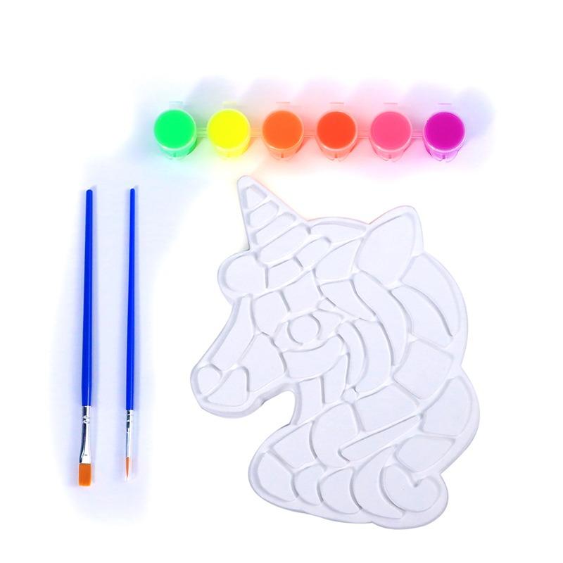 مجموعة تلوين الجبس ستيبينج بتصميم يونيكورن