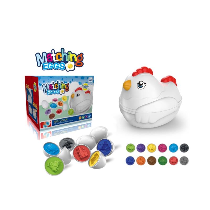 Toysire Matching Eggs Toy Set For Kids