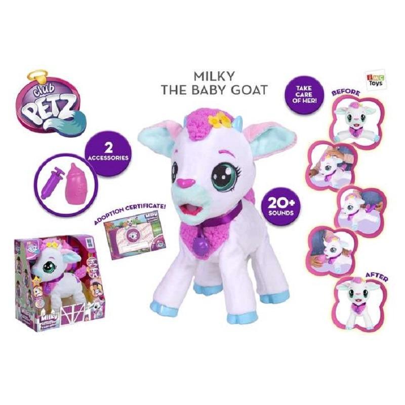 Club Petz Milky The Baby Goat Plush