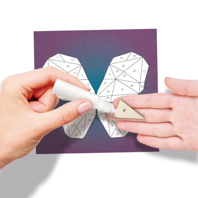 Sew Star Painting & Stick By Number-Butterfly