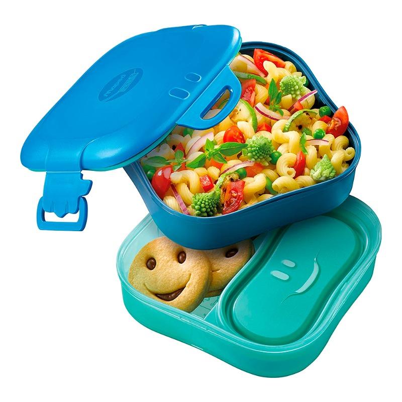 مابيد - حقيبة الوجبات الخفيفة 4 في 1 لون أزرق