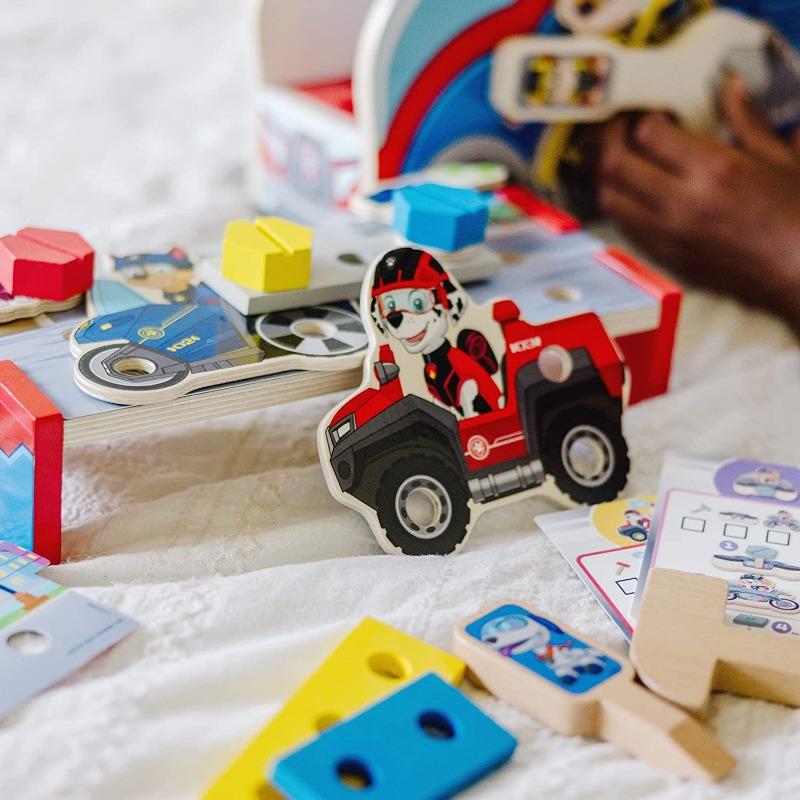 Melissa And Doug Paw Patrol 2 Match And Build Mission Cruiser