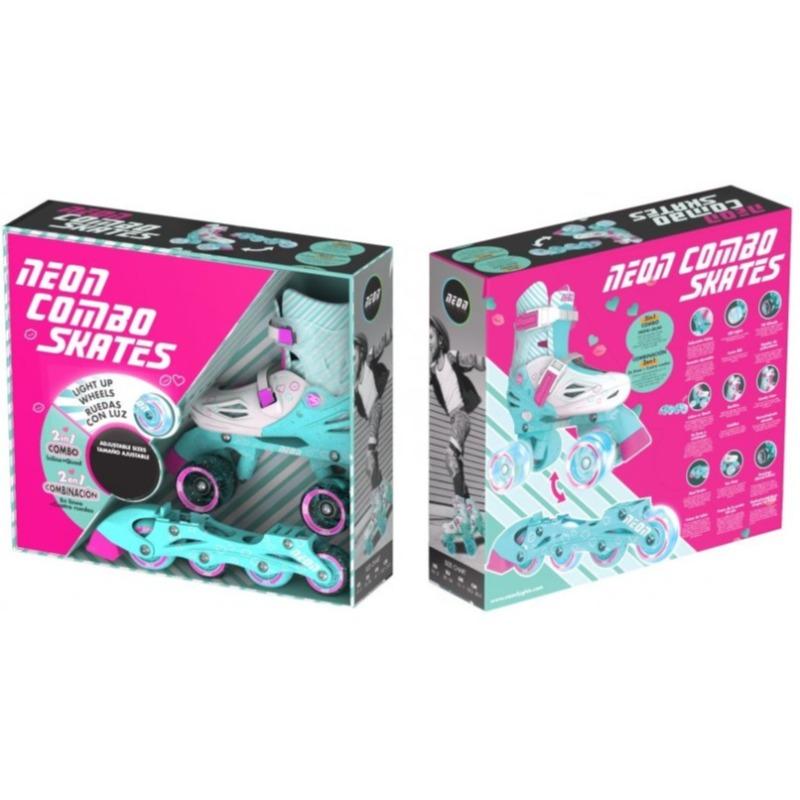 واي فلوشن - حذاء التزلج نيون كومبو لون أزرق مقاس 34-37