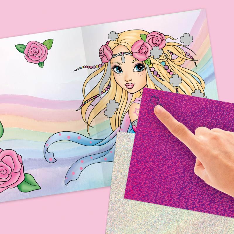 توب مودل - مجموعة دفتر قصاصات فانتسي مودل فويل