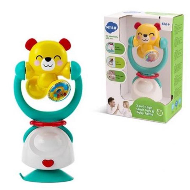 هولا - خشخيشة 2 في 1 تيدي بير