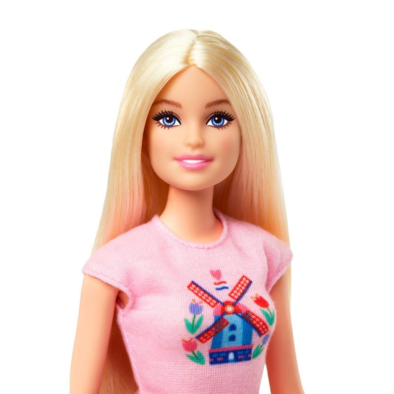 Barbie Barbie Pink Passport Holland Set with Bike
