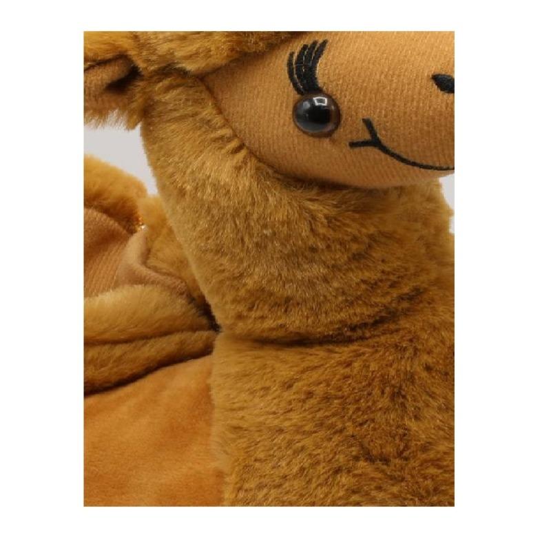 Twigy Camel Coffee Animal Panduf Size 39-40