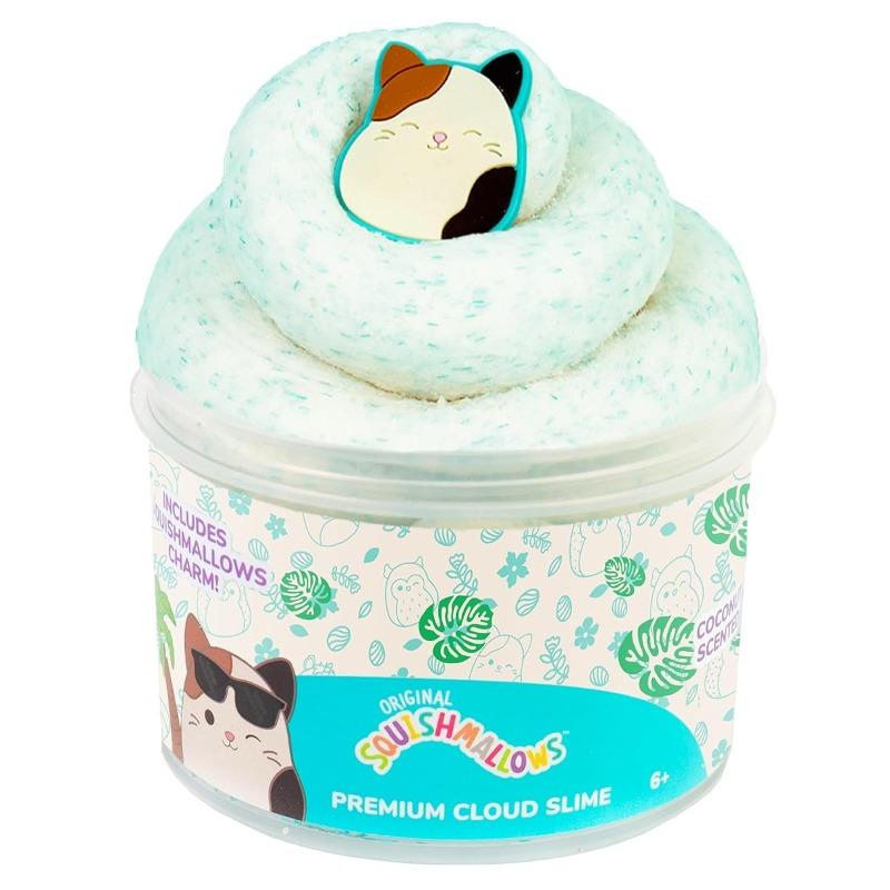 Squishmallows Slime Jar Premium Coconut Scented Slime - Cam
