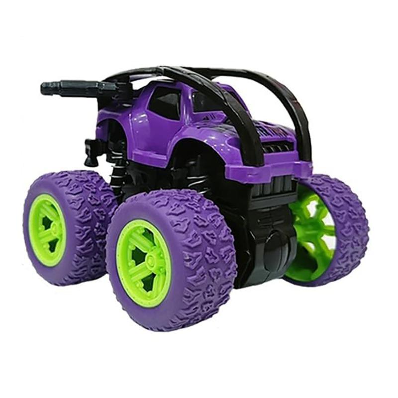 D-Power Friction Inertia Off-Road Car - Purple
