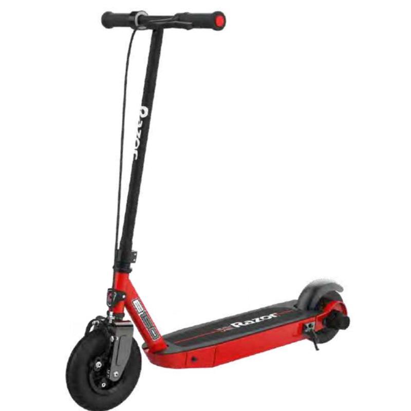 رازور - سكوتر كهربائي اس150 لون احمر في اسود