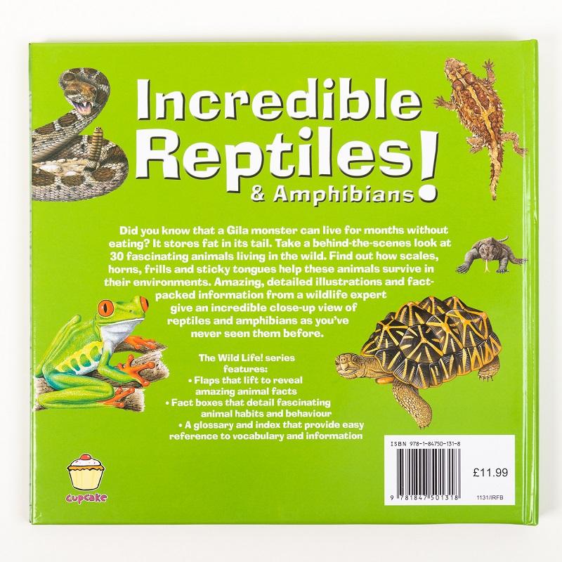 Incredible Reptiles And Amphibians Book Wild Life