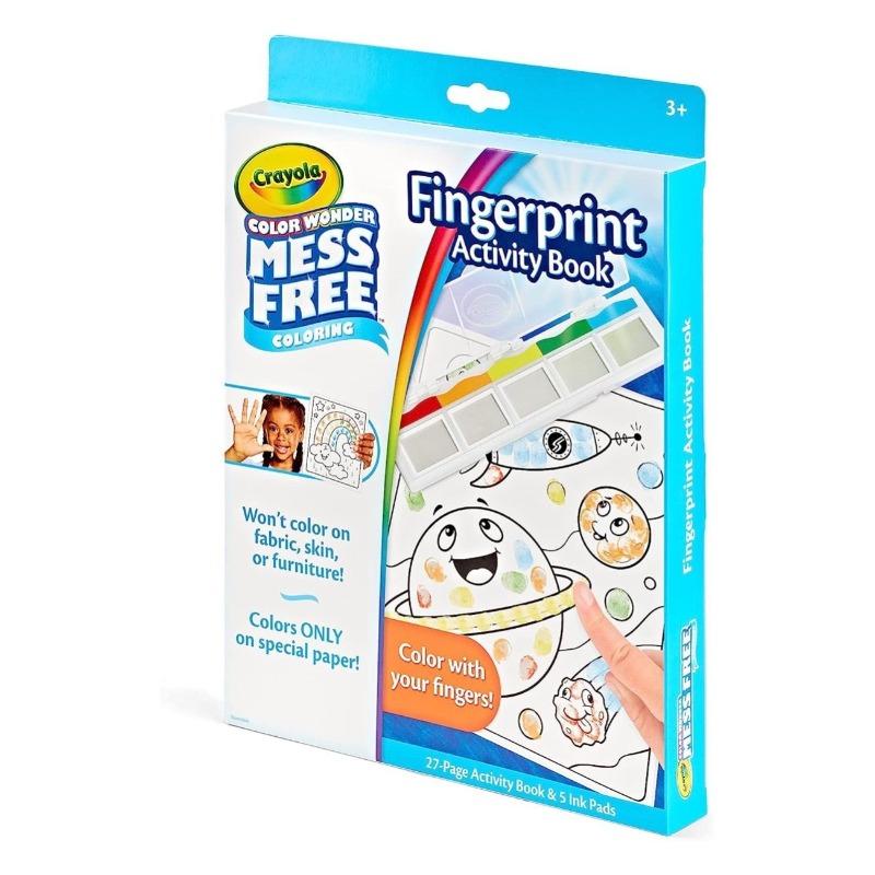 Crayola Color Wonder Fingerprint Activity Book