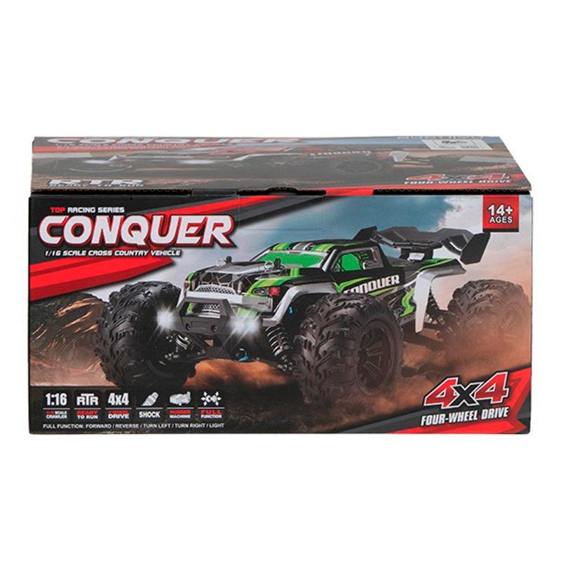 R/C ZoomRacer Conqueror Car - Green