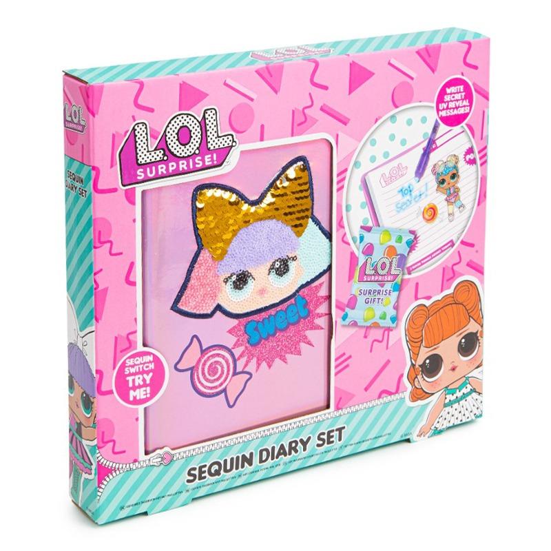 L.O.L. Sequin Diary Set