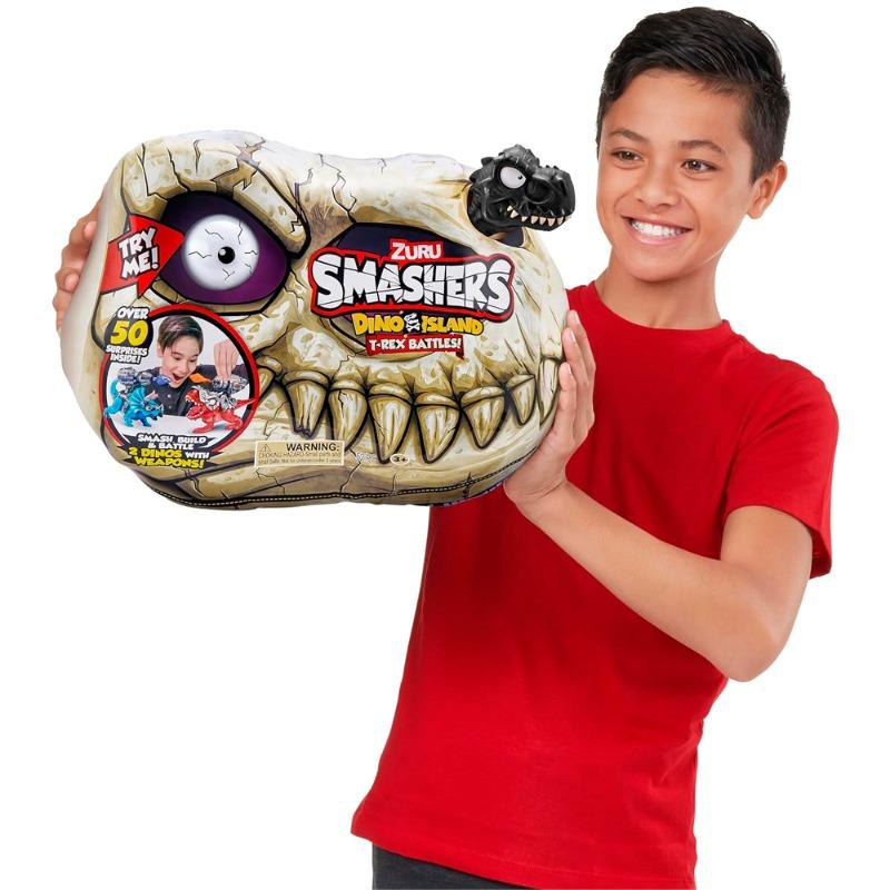 Smashers Dino Island T-Rex Battle Playset