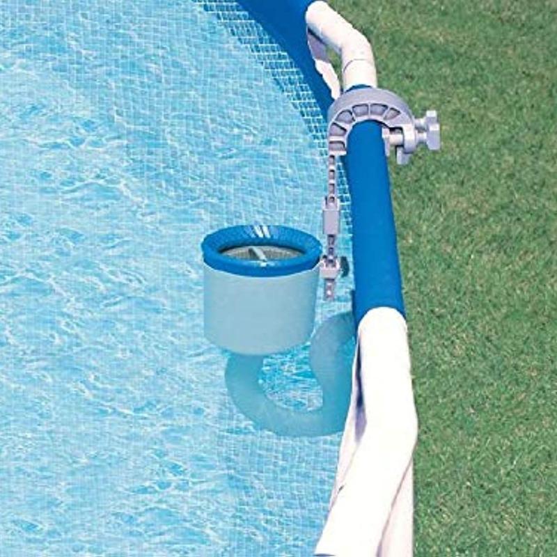 Deluxe wall mounted pool deck pump from Intex