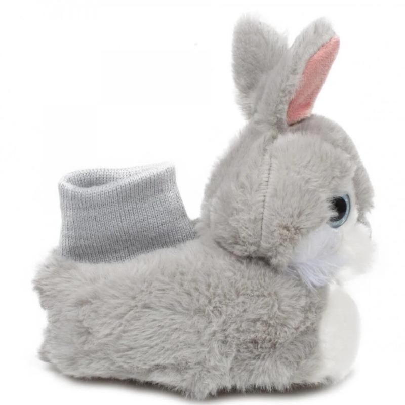 Twigy Gray Rabbit Slipper Size 26-27