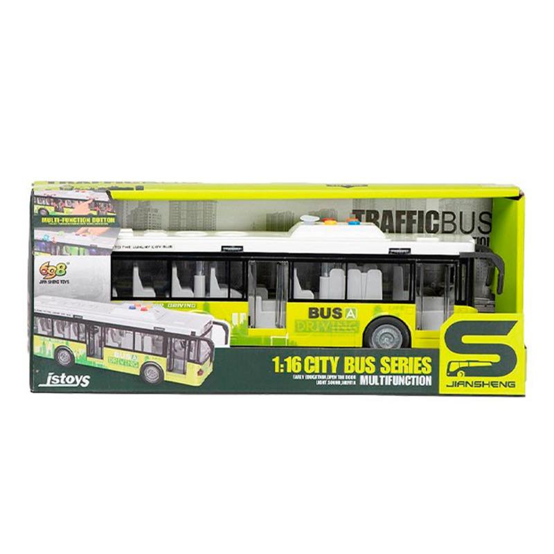 حافلة المدينة - لون أخضر