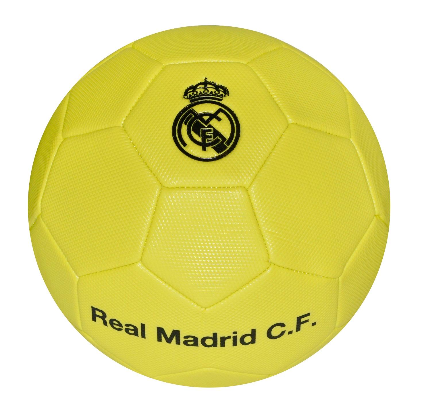 كرة قدم نادي ريال مدريد مقاس 5 - أصفر
