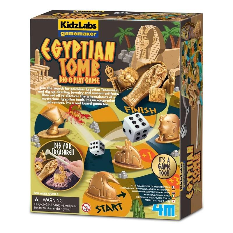 4M Egyptian Tomb Dig And Play Game