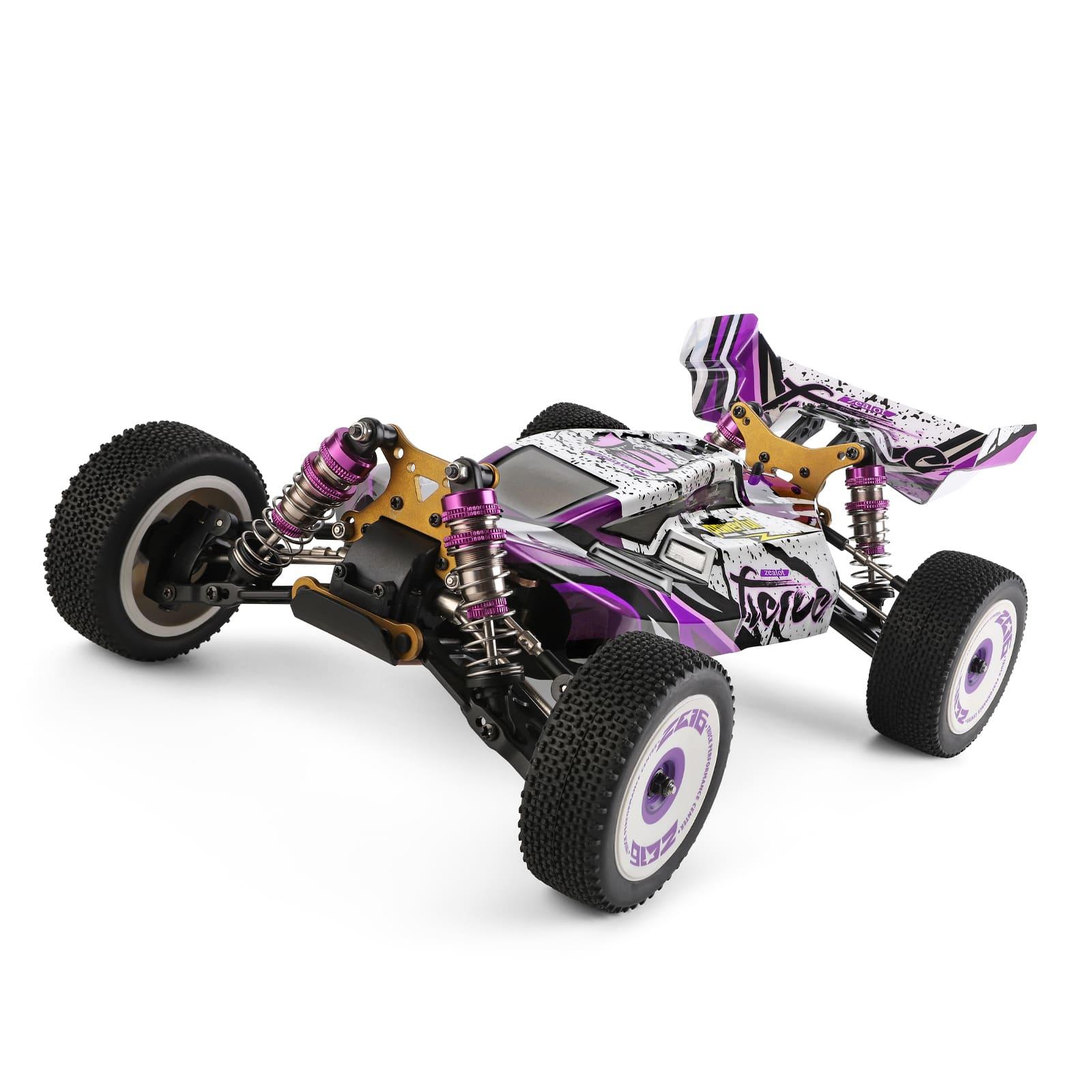 Wltoys RC High Speed 4WD Off-Road Drift Racing Car - Purple
