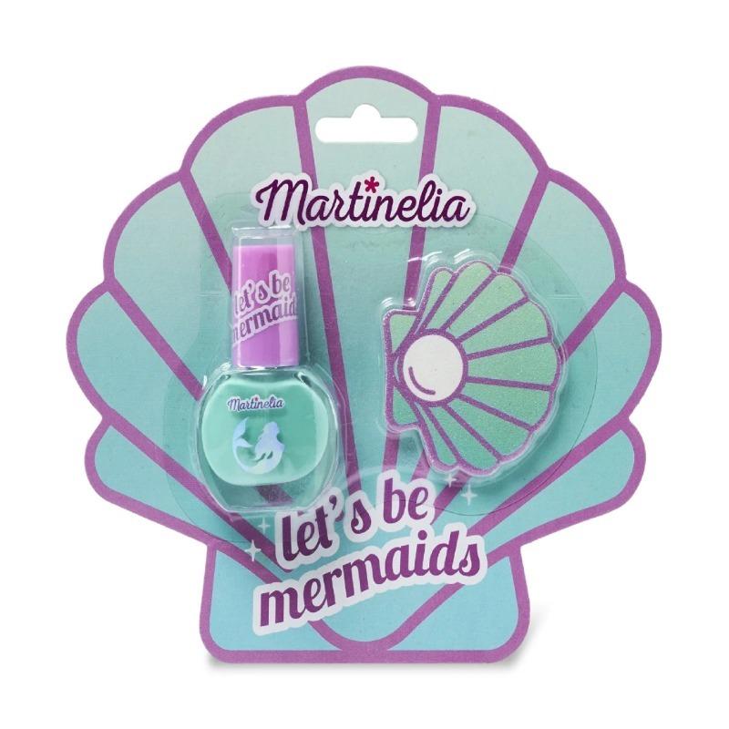 Girly Bundle (Girl Stylish Knitting Kit + Martinella Mermaids Nail Duo)