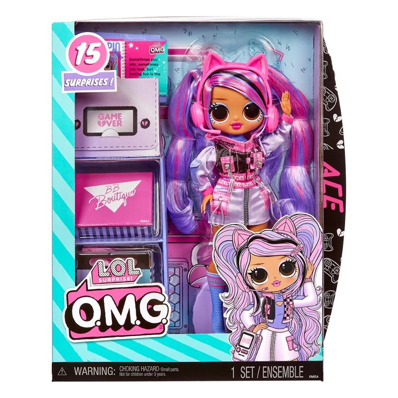 L.O.L. Surprise OMG Ace Fashion Doll with 15 Surprises