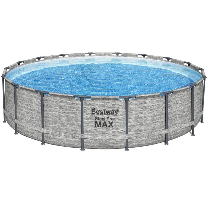 Bestway Steel Pro Max Stone Pool