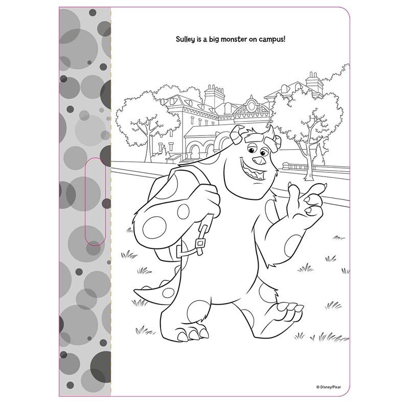 ديزني بيكسار - قصة شخصيات ديزني برسومات للتلوين