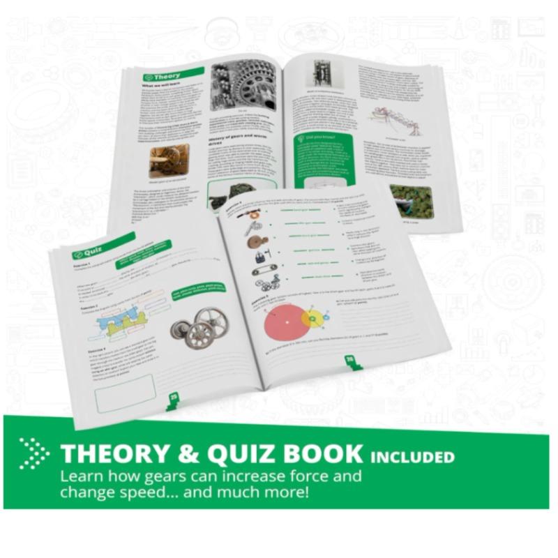 Engino Discovering Stem Mechanics - Gears & Worm Drives