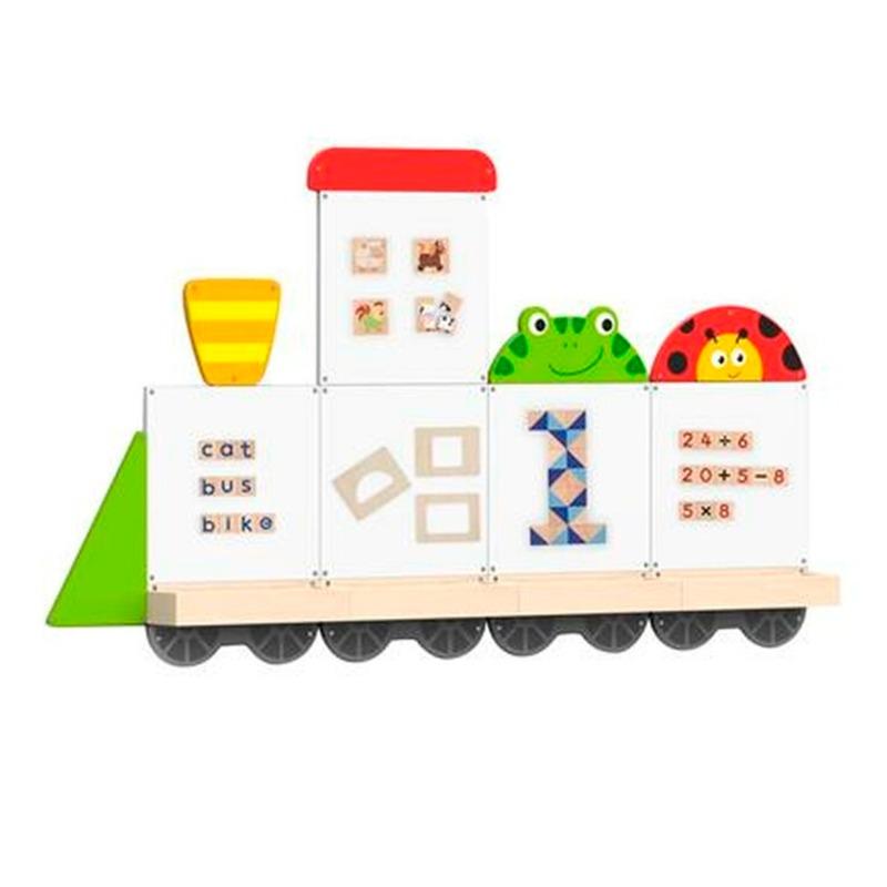 فيجا - مجموعة بناء الألواح المغناطيسية على شكل قطار