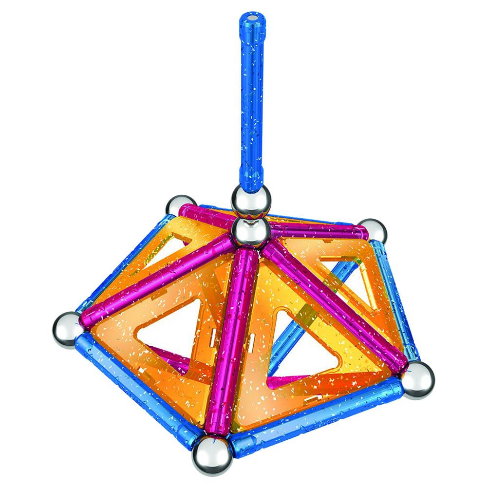 Geomag Glitter Panels Magnetic Construction Set - 68 Pcs